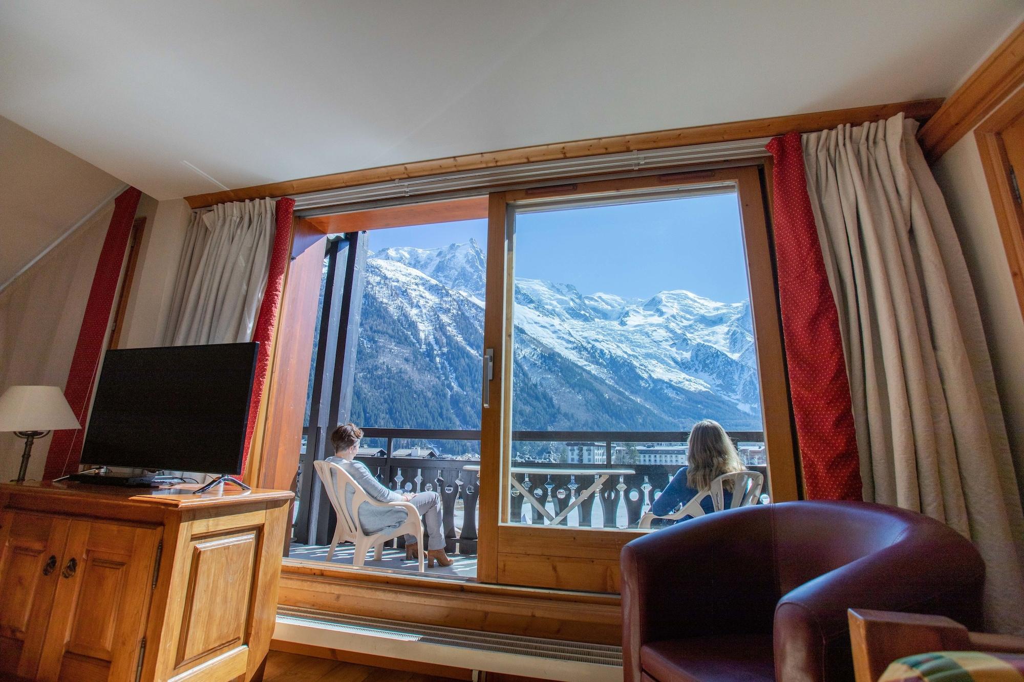 เล บัลกง ดู ซาวอย Aparthotel Chamonix ภายนอก รูปภาพ