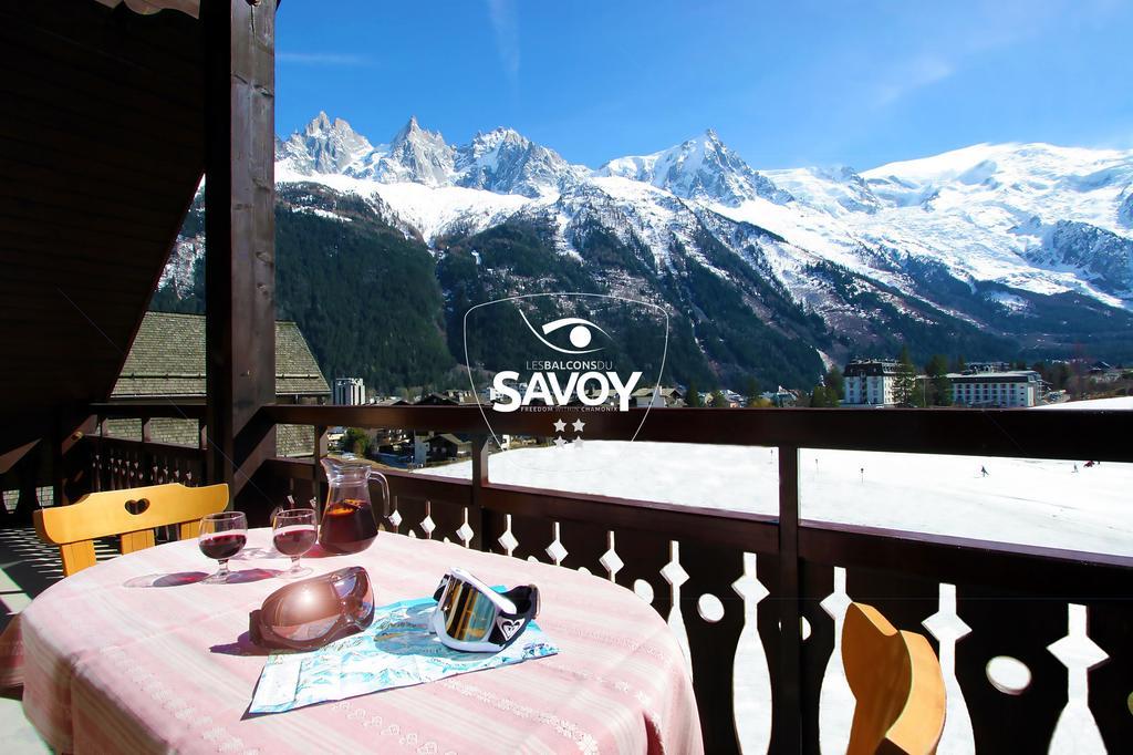 เล บัลกง ดู ซาวอย Aparthotel Chamonix ภายนอก รูปภาพ