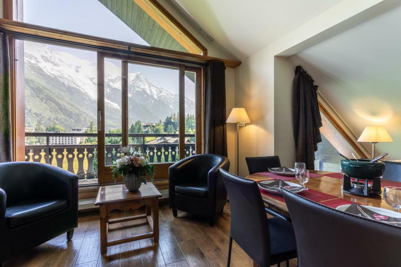 เล บัลกง ดู ซาวอย Aparthotel Chamonix ภายนอก รูปภาพ